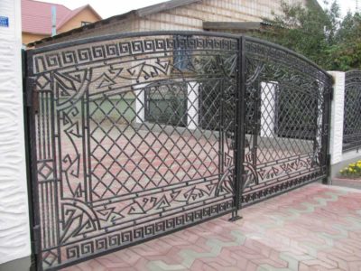 Кованая конструкция без основы