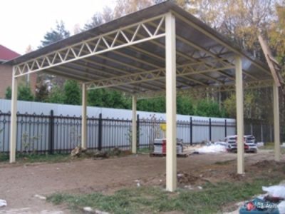 Трубы в качестве опор